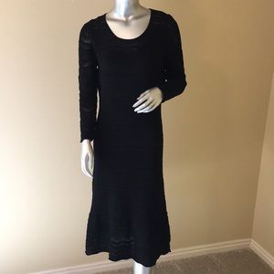 Lauren Ralph Lauren Black Long Sleeve Dress